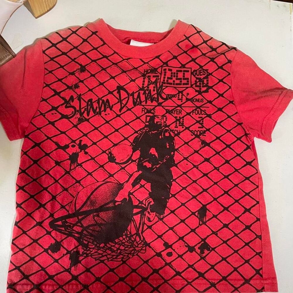 Bugle-boy Men's Red and Pink T-shirt